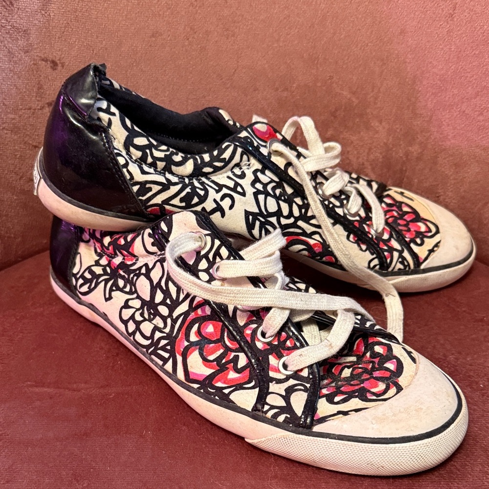Coach Poppy Graffiti sneakers